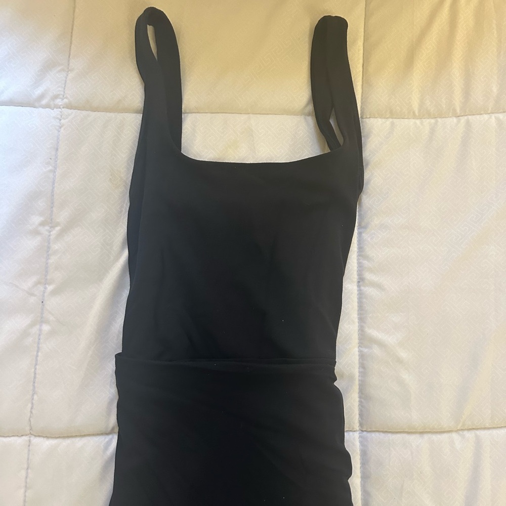 Aritzia Wilfred Saturn Midi Dress in Black Size XS - Picture 12 of 12